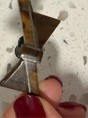 Vintage Sterling hair clips
